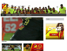 Tablet Screenshot of deportivopereira.com.co